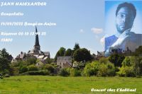 Jann Halexander dans 'Consolatio Acoustic' à Baugé. Le samedi 14 mai 2022 à Baugé. Maine-et-loire. 